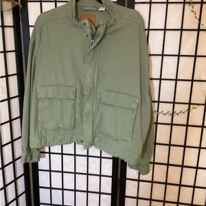 Sage denim Levi jacket